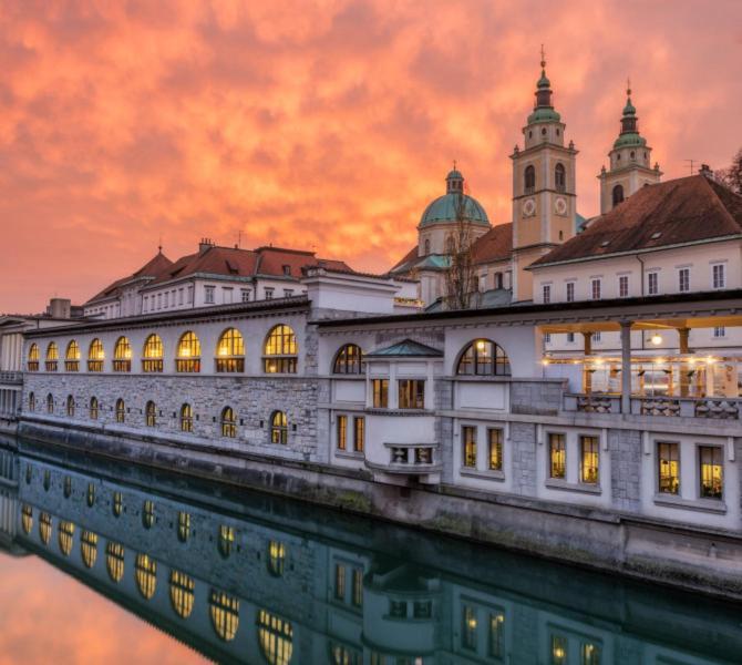 Hotel Siska Lublana Zewnętrze zdjęcie